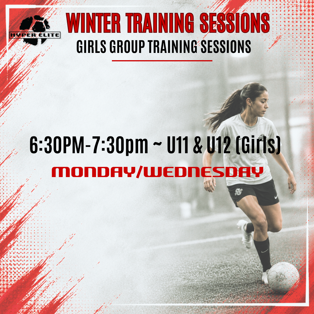 Winter Group Training: Girls U11 - U12