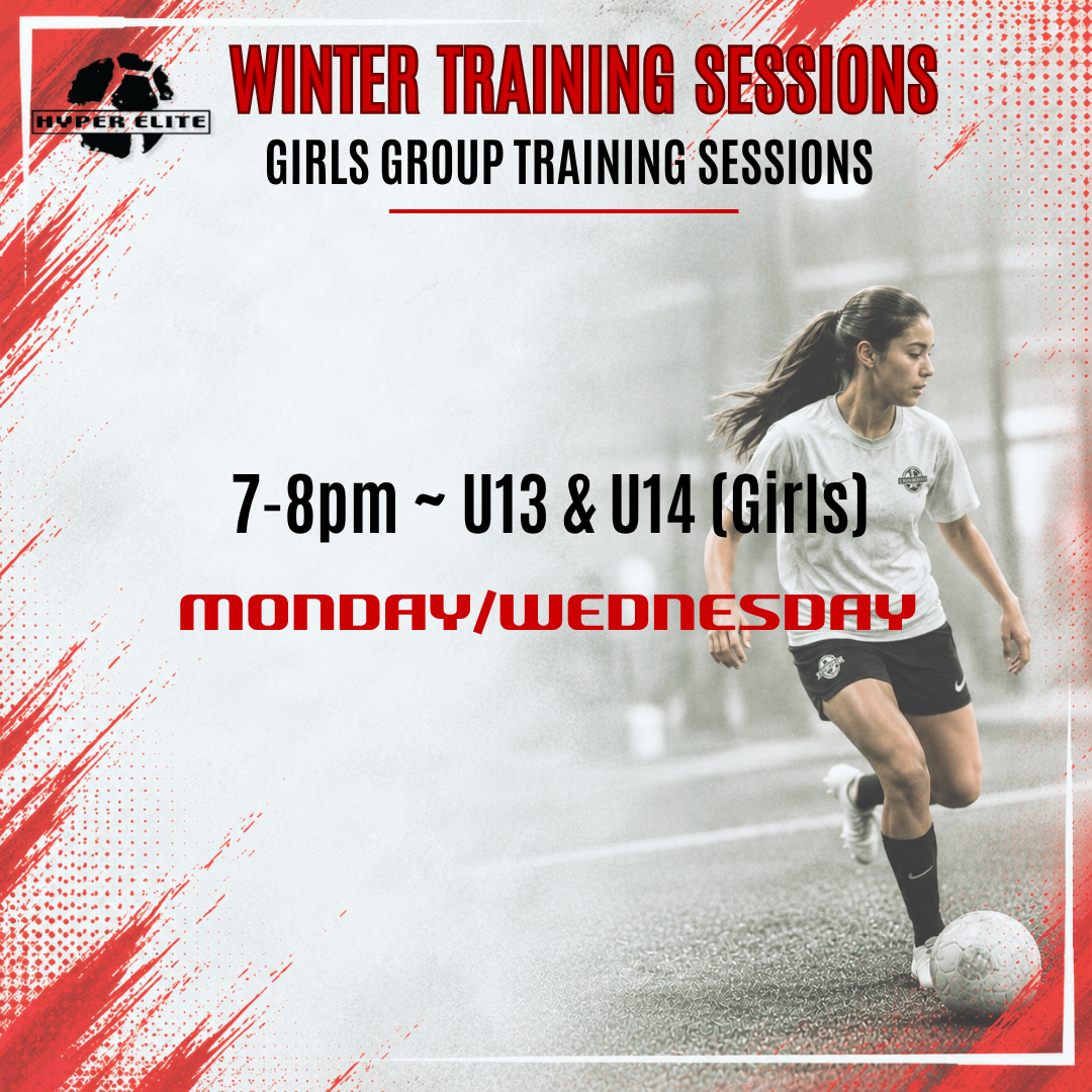 Winter Group Training: Girls U13 - U14