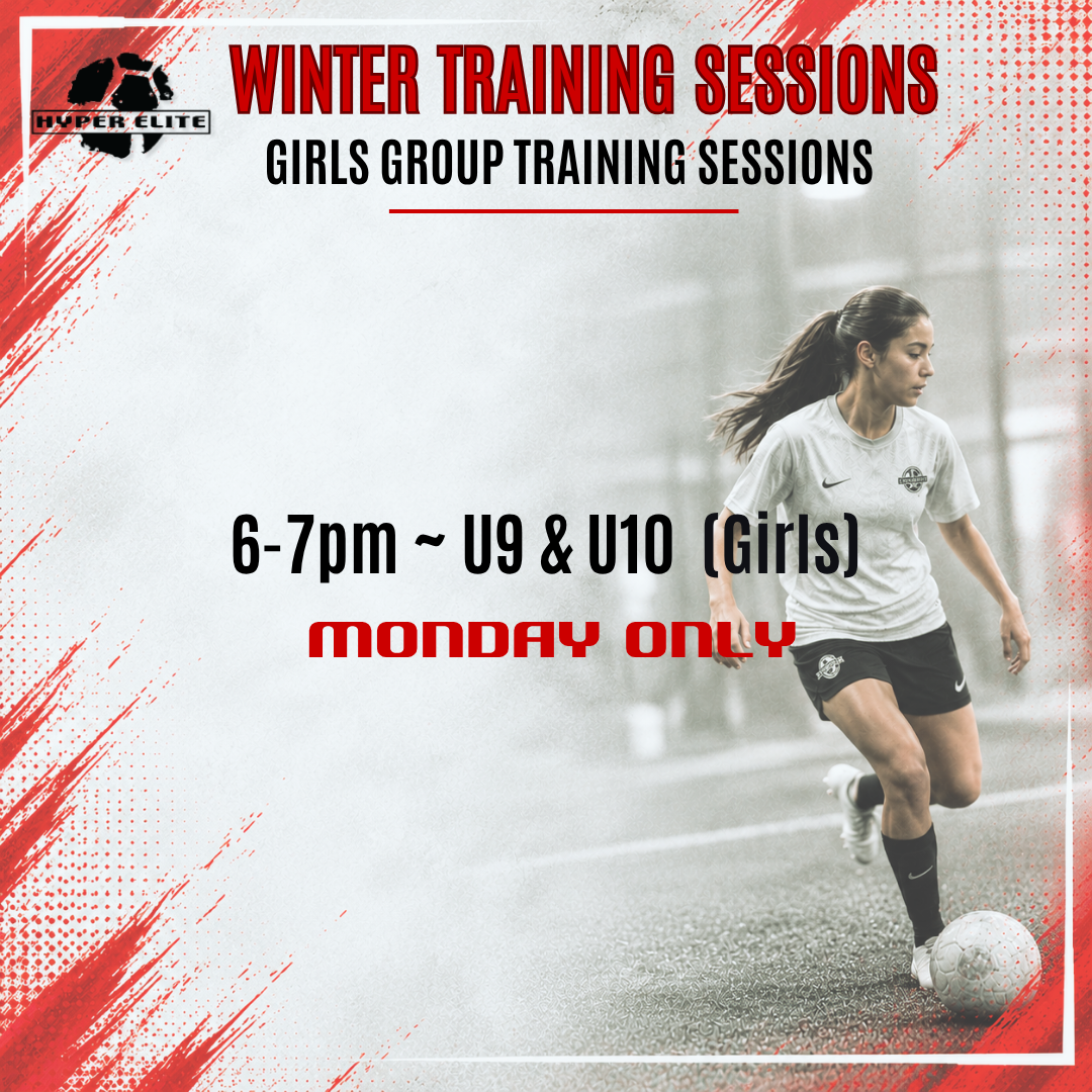 Winter Group Training: Girls Only U9 - U10