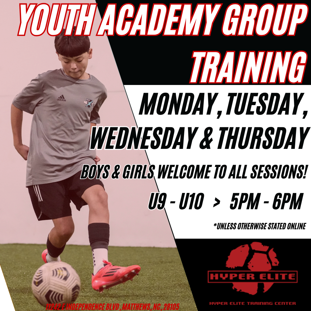 Summer Group Training: Youth Academy (u9 - u10)