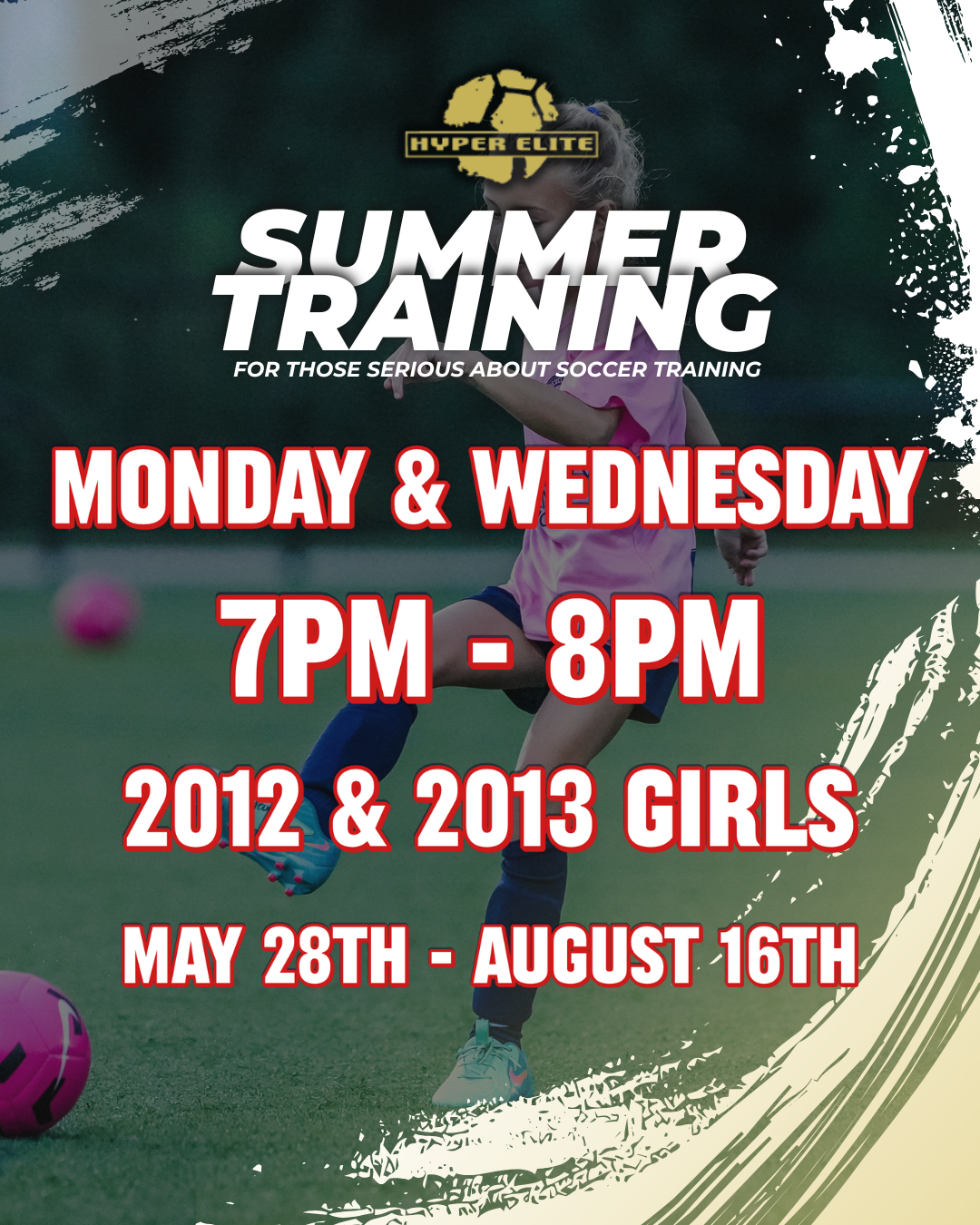 2012 / 2013 Girls Group Training (Summer 2025)